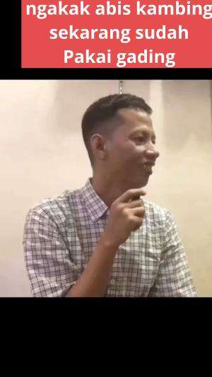 ngakak abis kambing Sekarang Sudah Pakai Gading    #kocak  #videolucu  #ngakak  #lawak  #lucu  #gokil  #ketawa  #videohumor  #lucubanget 