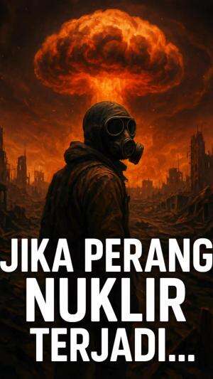 Jika perang nuklir terjadi menurut gambaran AI  #shorts 
