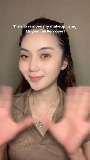 Makeup langsung hilang seketika #maybellineremover #beauty #chikaaprlaa