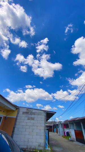 Story Awan cerah di Banten #awan #alam #story 