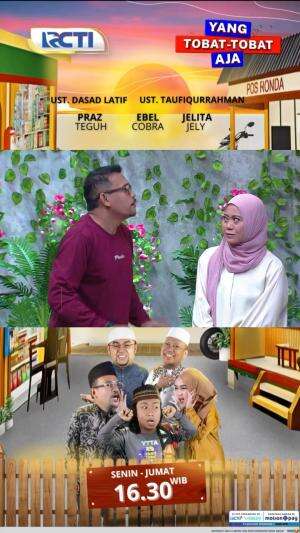 Hari ini kupas tuntas bahas pernikaham bareng Pak Ustad @ustadz.pantun & @musdalifahbasri ✨

Saksikan Yang Tobat-Tobat Aja Senin-Jumat pukul