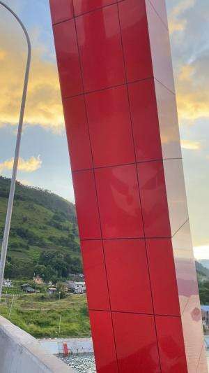 #The tallest statue of Jesus in the world 📍Bukit Sibea-bea, Samosir, Sumatera Utara 