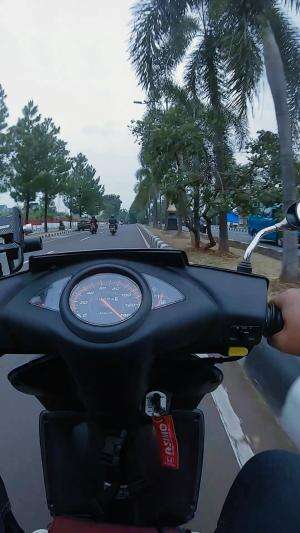 kalo di gps 120an ya..  #vario  #variokarbu  #motovlog  #motoran 