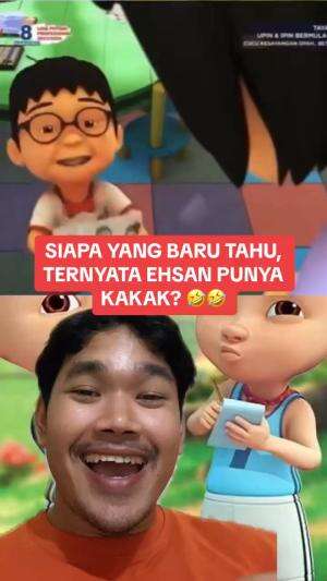 Siapa yqng baru tahu ternyata ehsan punya kakak?