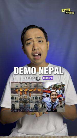 Heboh Demo di Nepal sampai Chaos, Gerakan GenZ membuat Presiden dan Perdana Menteri Nepal Mengundurkan diri #berita  #nepal  #demo 