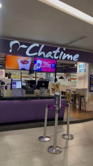 Wajib banget sih kalo ke mall itu mampir ke chatime #chatime  #drink  #lifestyle 