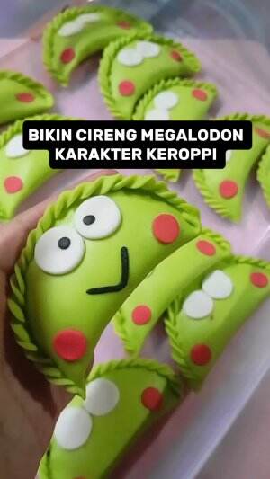 bikin cireng megalodon keroppi 
