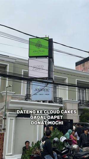 cape-cape dateng ke cloud cakes malah gagal dapet donat mochi