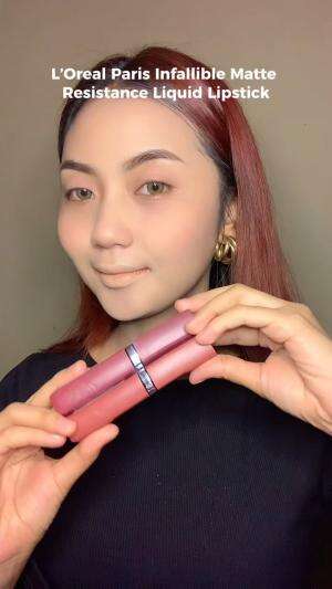 Spill lippies lagi yeayyy #loreal #loreallips #beauty #makeup #chikaaprlaa #14112025