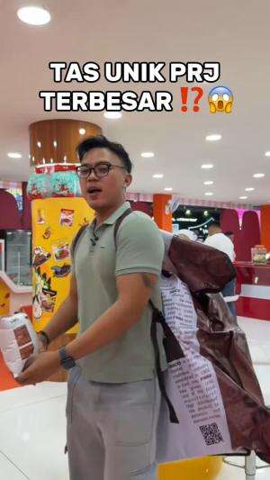 pengen beli tas unik PRJ terbesar ujung-ujungnya malah…..