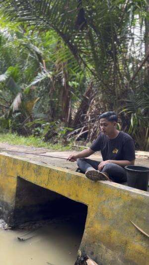 Langsung mancing lihat banyak ikan