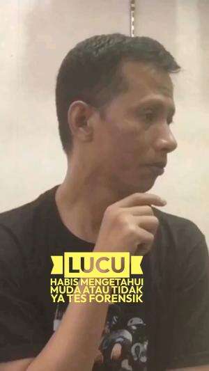 Lucu Habis mengetahui muda atau tidak ya Tea Forensik    #kocak  #ngakak  #gokil  #lucu  #lawak  #humorchallenge  #ketawa  #Meme  #memes  #l