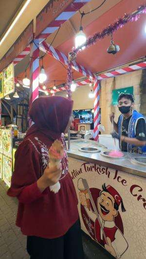 akibat cape dikerjain penjual ice cream turki