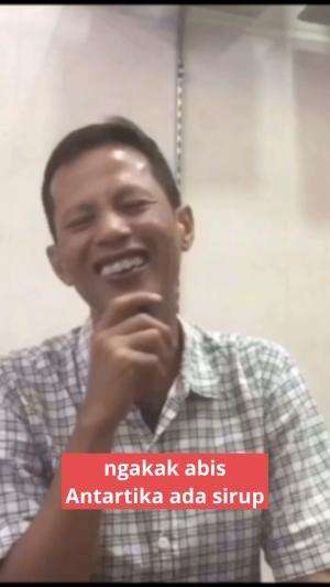 mgakak abis Antartika ada sirup.  #kocak  #ngakak  #lucu  #gokil  #lawak  #videolucu  #videohumor  
