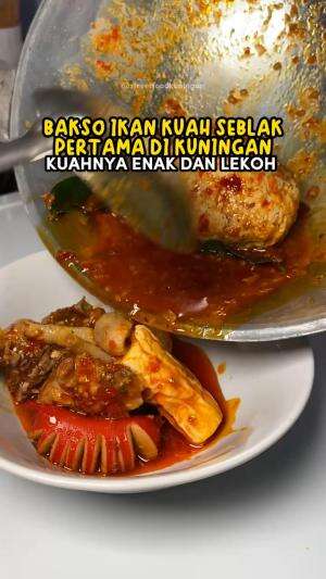 Bakso Ikan Kuah Seblak