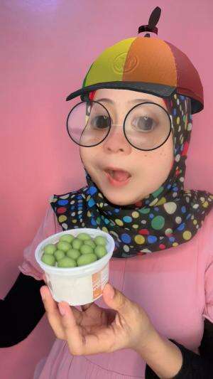 nekat nakan ice cream pake pete! ternyata….. 