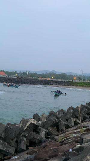 Suasana Pangandaran Minggu Pagi 06 Juli 2025