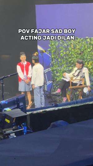 POV fajar sad boy acting jadi dilan