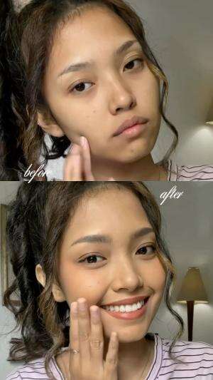 my complexion for christmas is here already 👀🎄#cushion #makeuptutorial 