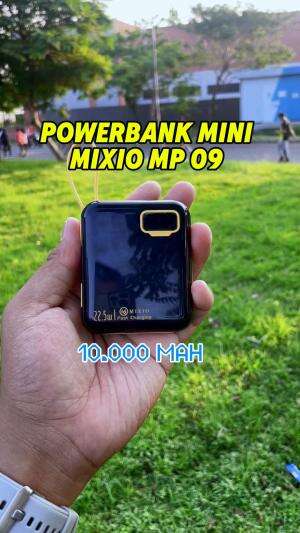 Rekomendasi Powerbank fast charging MIXIO MP 09, fiturnya sudah komplit banget apalagi design nya mini dan Compact.


#mixio #powerbankmurah