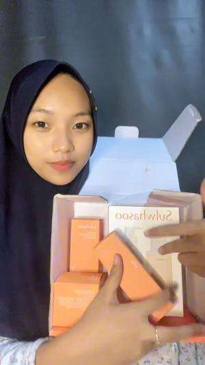 First Time nyobain skincare Korea  #skincare  #skincareroutine 