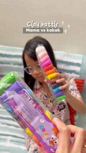 Cocok buat ngisi kegiatan bareng anak di rumah nih , seru banget !  #videolucu
#battle #17challenge 