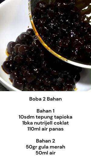 Boba Dua Bahan