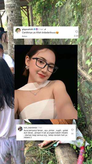 Udah cantik kaya pinter cari duwit sendiri punya suami ganteng,siapa lagi kalau bukan happy asmara