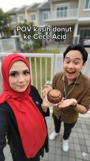 kasih donut ke cece acid malah dijual 😭