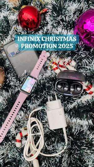 Infinix Christmas Promotion 2025 #SmartTanpaLimit
