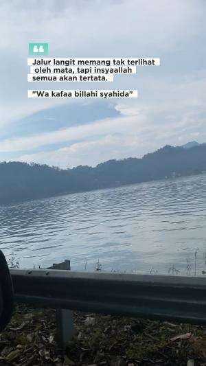 Jalur langit memang tidk akan terlihat oleh mata, akan tetapi akan tertata dengan nyata #quotes  #motivasi #semangat #gigih #sukses #kerjake