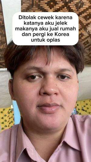 aku jadi ganteng kare oplas #viral 