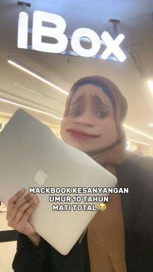 mackbook kesayangan ku mati total 