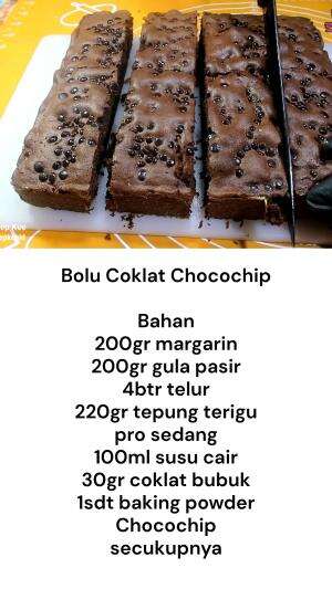 Bolu Coklat Chocochip