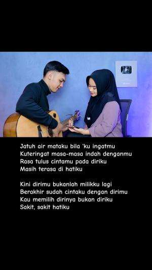 LIRIK LAGU SAKIT SAKIT HATIKU - VIA VALLEN (Jatuh air mataku bila ku ingatmu) Cover Ivan Sany #ivansany 