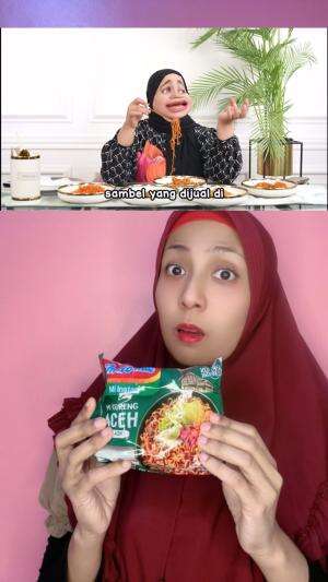 indomie goreng goreng aceh favorit neng rarah rasa kalajengking dan tomat busuk???
