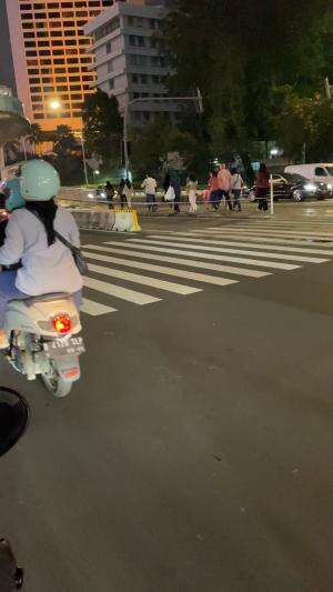 Night ride..