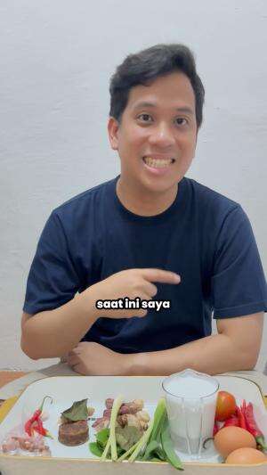 Set Nasi Uduk Komplit ! "Keliatannya simple tapi ga sesimple keliatannya" :) #OnlineAuditionMCI13 #audisimci13 