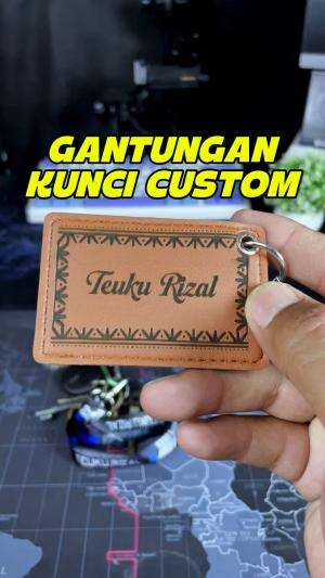 gantungan kunci custom nama, tanpa minimum pembelian. Keychain Leather grafir custom. 

#keychainleather #gantungankuncicustom #keychaincust