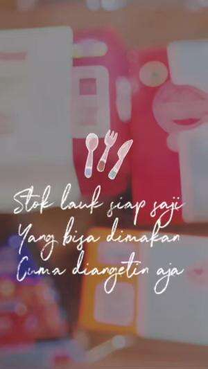 Stok lauk siap saji yg bisa dimakan cuma diangetin aja!