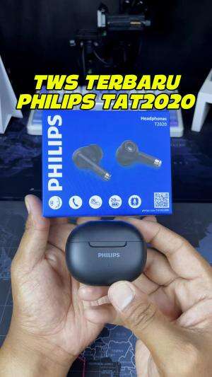 Tws terbaru dari PHILIPS TAT2020 Menelpon jadi jernih karena sudah ada fitur AI VOICE MICROPHONE.

#philipsaudio #philipstat2020 #twsphilips