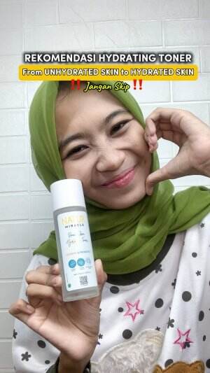 NATUR BEAUTY RENEW SKIN HYDRATING TONER #rekomendasiskincare #hydratingtoner #naturbeauty #natural 