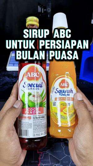 Sebentar lagi udah bulan puasa nih, yuk siapin yang manis manis dengan paket sirup ABC rasa jeruk Florida dan Coco pandan. 

#sirupabc #bula