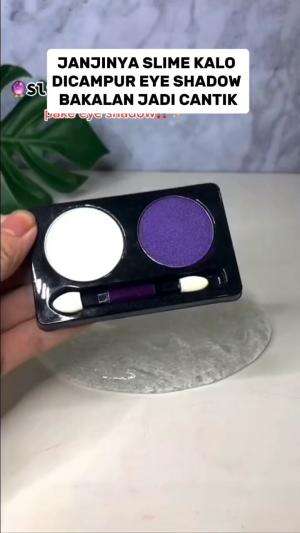 realita slime campur eye shadow tidak sesuai janjinya