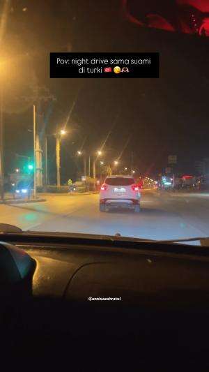 Night drive sama suami di turki #indoturki #suamiistri #iburumahtangga