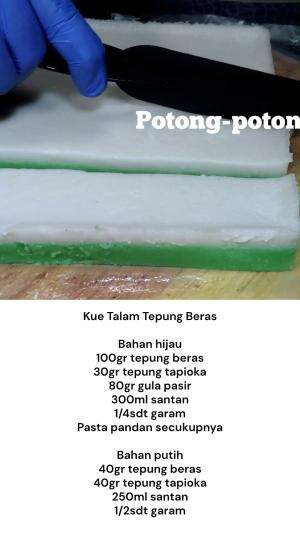 Kue Talam Tepung Beras