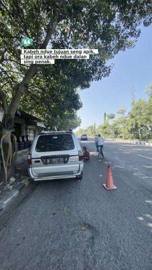 Kabeh nduwe tujuan seng apik, tapi ora kabeh nduwe dalan seng kepenak #quotes #motivasi #semangat #gigih #sukses #jedamergawe #fypfoto #RCTI