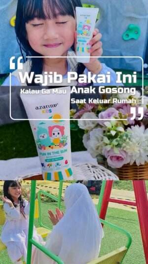 Rekomendasi Sunscreen Anak 🌤️ Lolos Uji SPF & Water-Resistant👌🏻 #sunscreenanak #AzarineKids #rctiplus #rcti+ #reviewskincare #beauty #anak