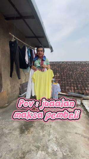 Jualan maksa pembeli 