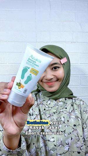 azalea biar kaki nggak kering dan pecah-pecah nih  #azalea  #skincare  #footcream   #zaitunoil  #RCTIPlus  #HOTrctiplus 